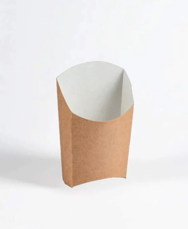 Упаковка для картошки фри, крафт ECO FRY L (1000 шт./кор.)
