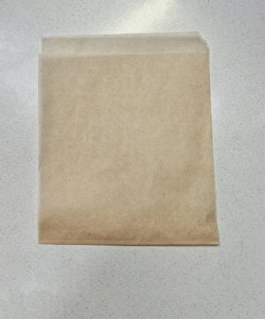 Конверт, Уголок бумажный 140х170 (коричневый)