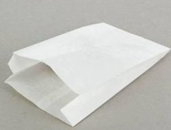 Пакет бумажный для картошки Фри, белый 115х100