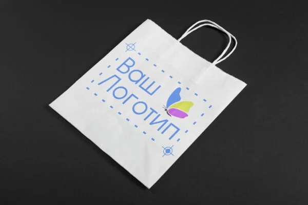 пакет с лого