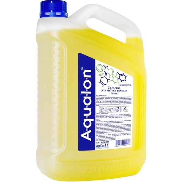 Средство для мытья посуды Aqualon Лимон 5 л