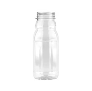 Пластиковая бутылка ПЭТ круглая с узким горлом 0.20л